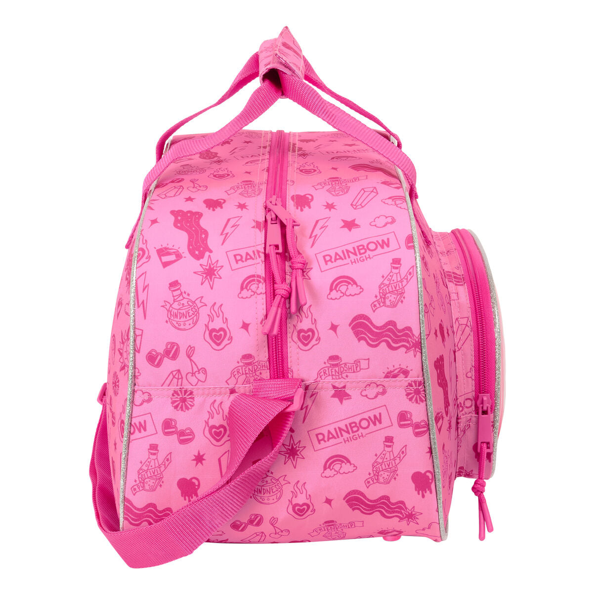 Sac de sport Rainbow High Shine Multicouleur 40 x 24 x 23 cm