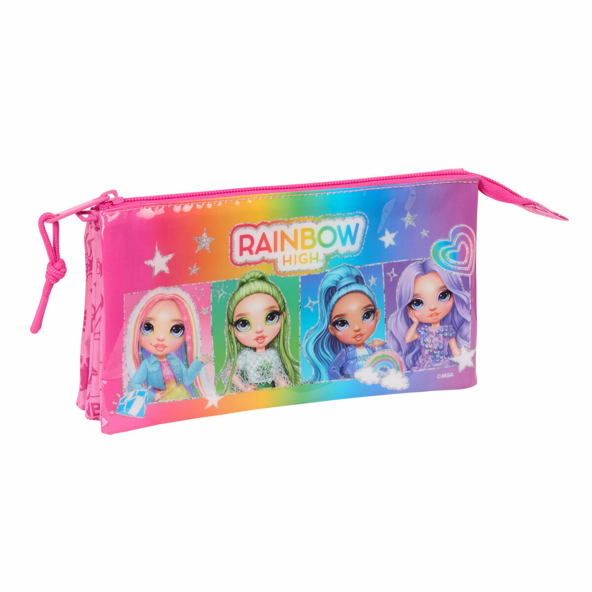 Fourre-tout Rainbow High Shine Multicouleur 22 x 12 x 3 cm