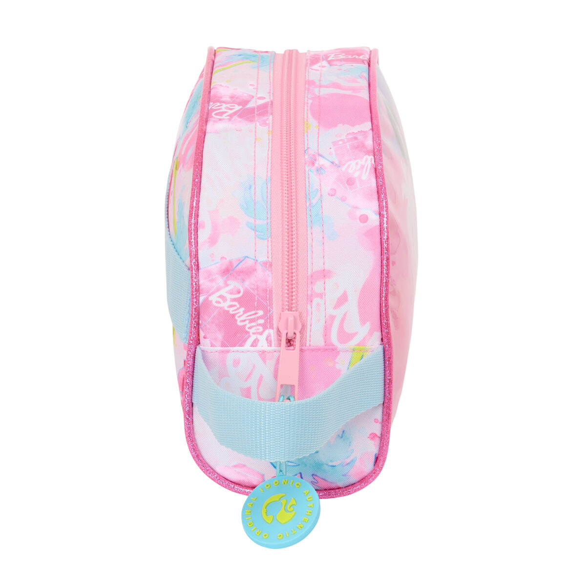 Nécessaire de Voyage Barbie Painterly Rose Bleu ciel 26 x 16 x 9 cm