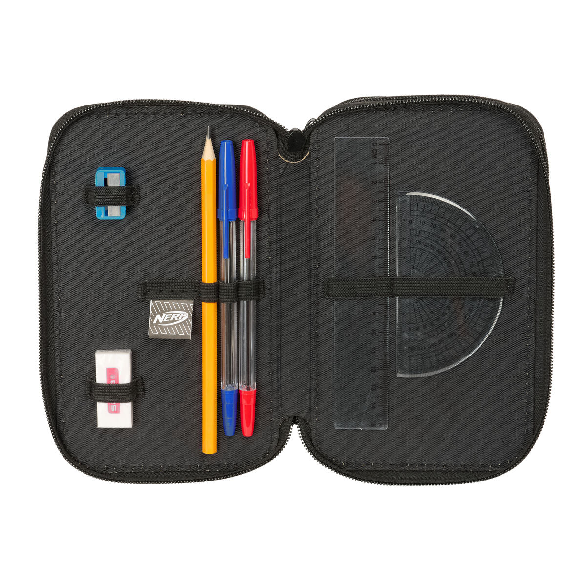 Fourre-tout Nerf Game Noir 12,5 x 19,5 x 5,5 cm 37 Pièces