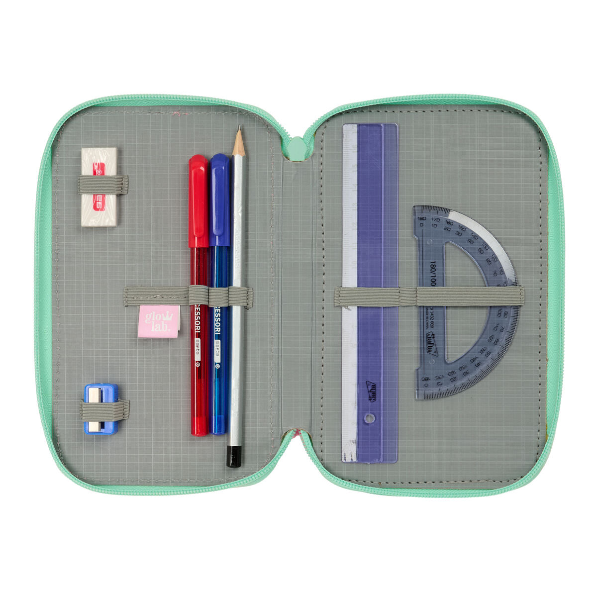 Fourre-tout Glow Lab Amazing 12,5 x 19,5 x 5,5 cm 37 Pièces