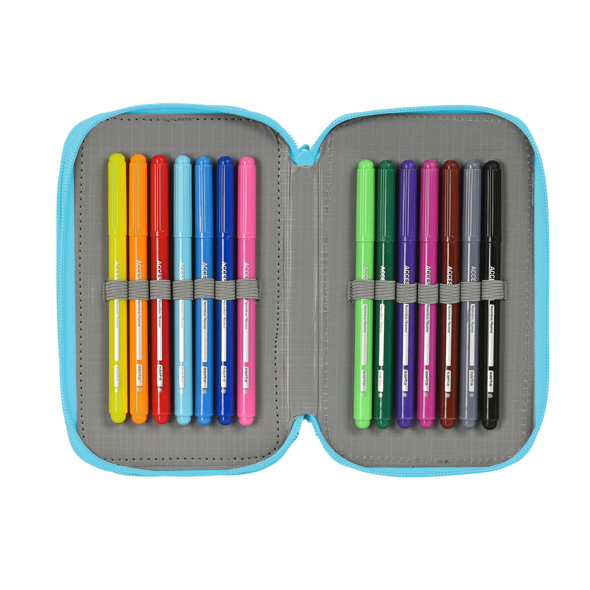 Fourre-tout BlackFit8 Cool Multicouleur 12,5 x 19,5 x 5,5 cm 37 Pièces