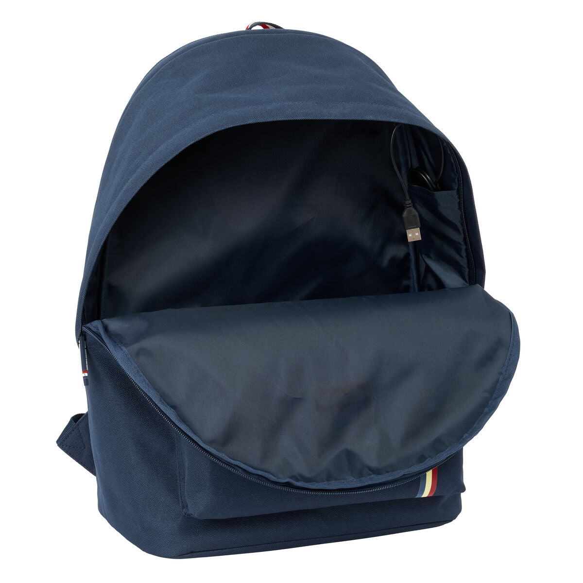 Sac à Dos pour Portable et Tablette avec Sortie USB El Ganso Eclipse Blue marine