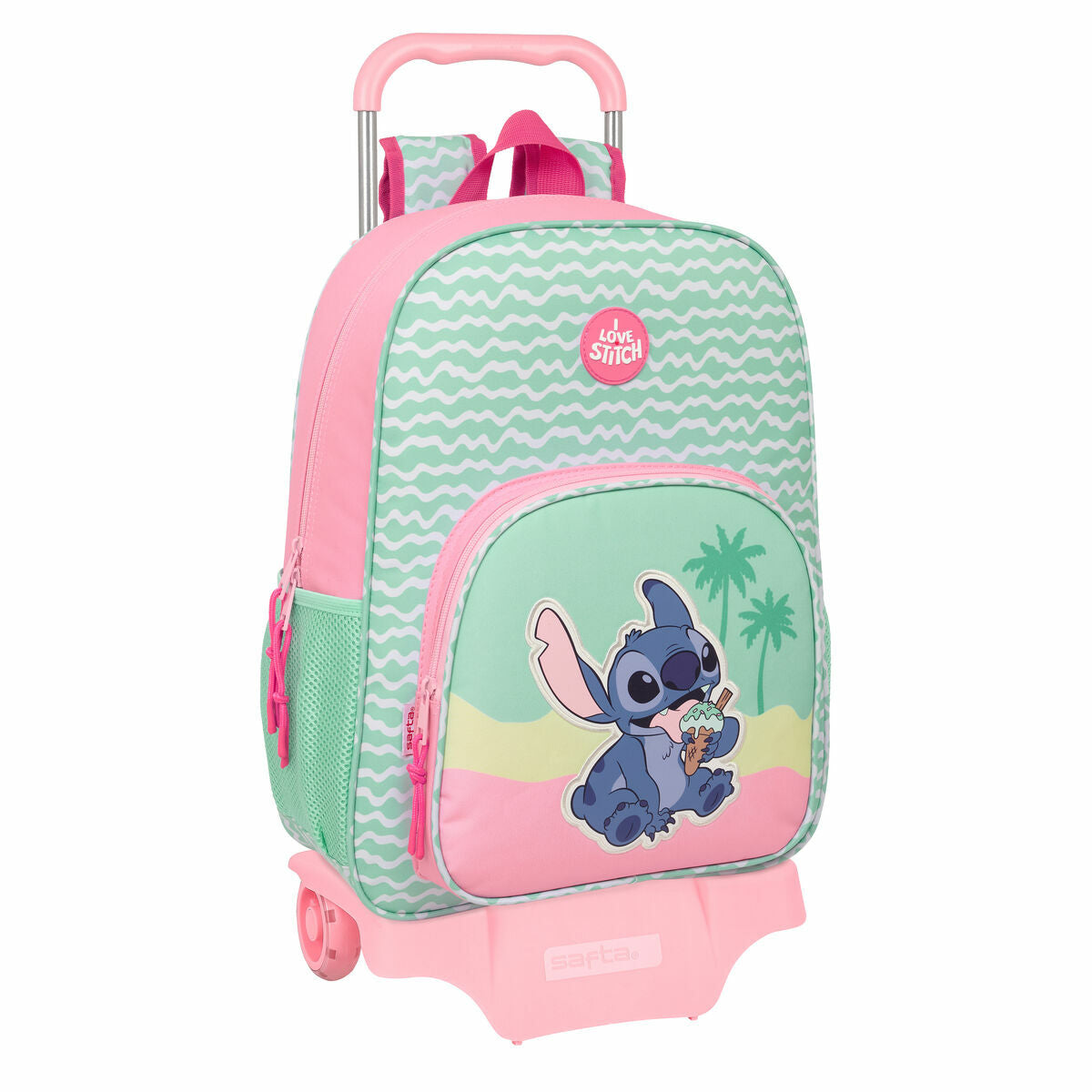 Cartable Lilo & Stitch Ice cream Rose 33 x 42 x 14 cm