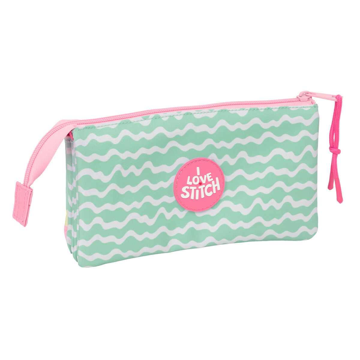 Fourre-tout Lilo & Stitch Ice cream Rose 22 x 12 x 3 cm