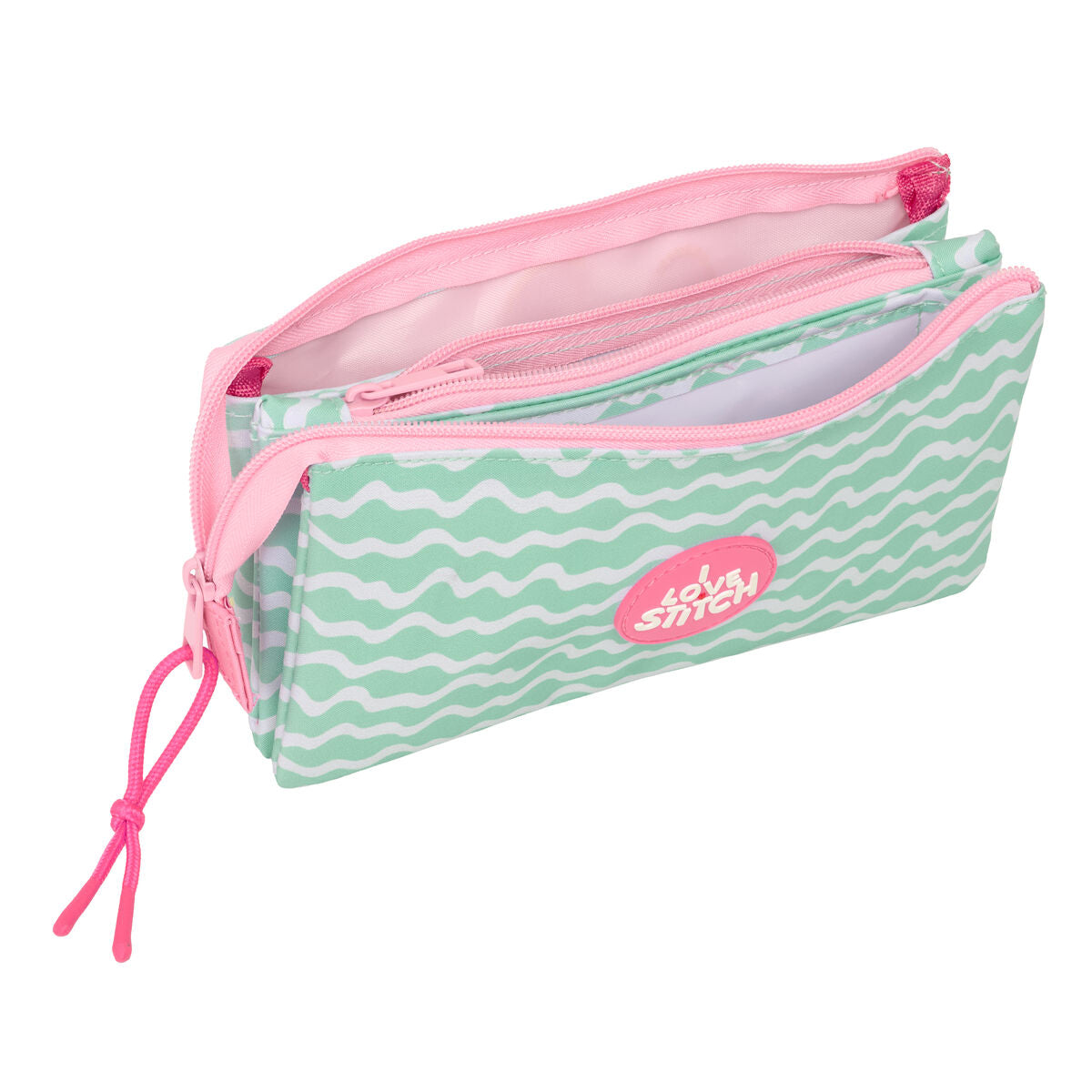 Fourre-tout Lilo & Stitch Ice cream Rose 22 x 12 x 3 cm