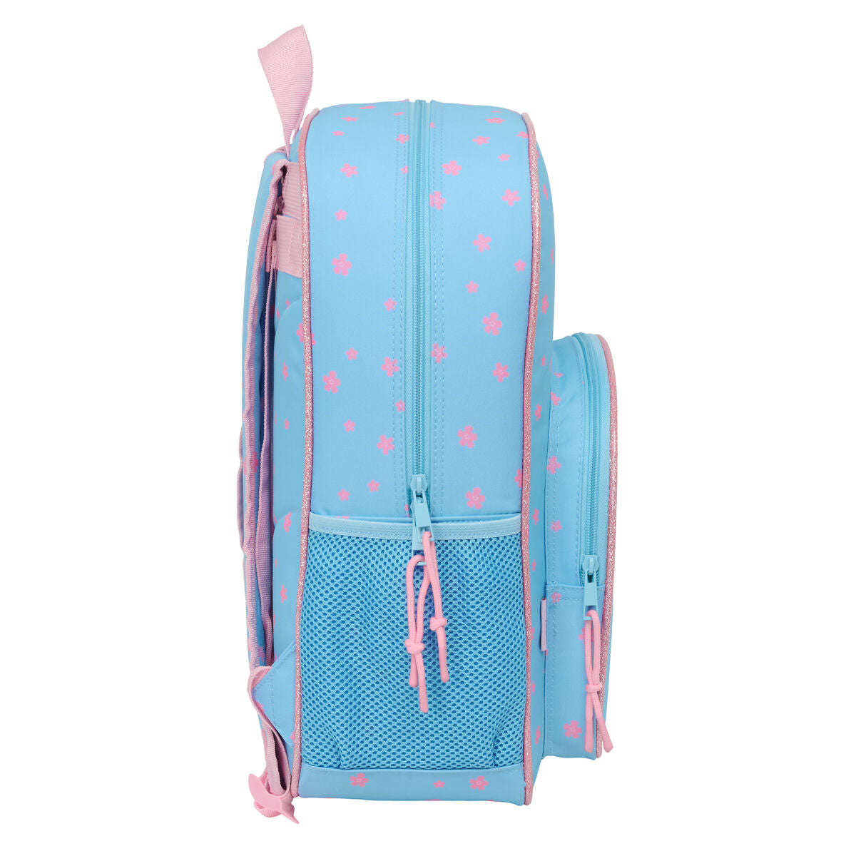 Cartable Lilo & Stitch Happy Bleu ciel 33 x 42 x 14 cm