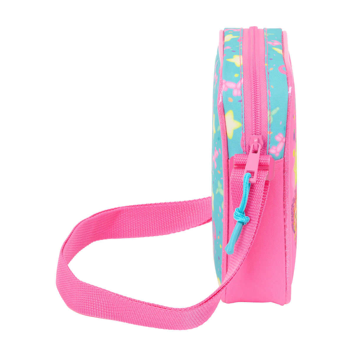 Sac à Bandoulière Gabby's Dollhouse Confetti Rose Turquoise 16 x 18 x 4 cm