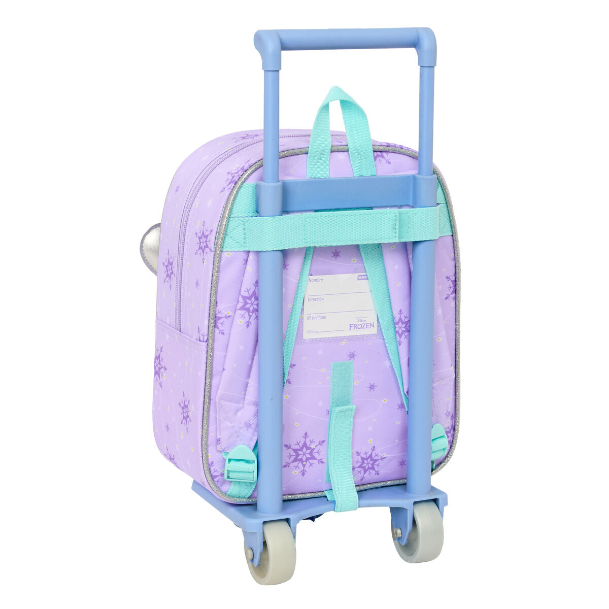 Cartable à roulettes Frozen Spirit Lila 22 x 27 x 10 cm
