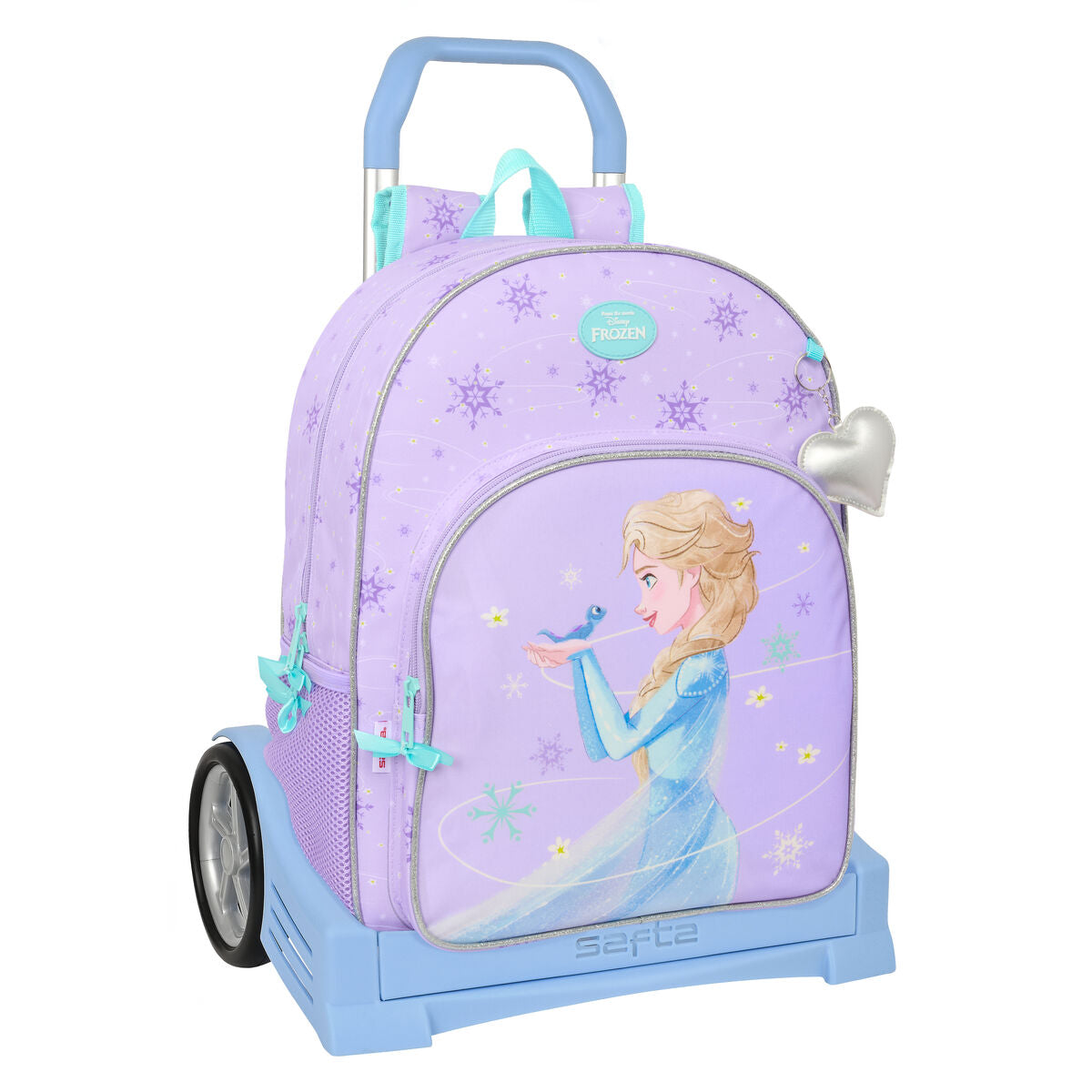 Cartable à roulettes Frozen Spirit Lila 33 x 42 x 14 cm