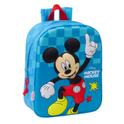 Sac à dos enfant Mickey Mouse Clubhouse Bleu 22 x 27 x 10 cm 3D