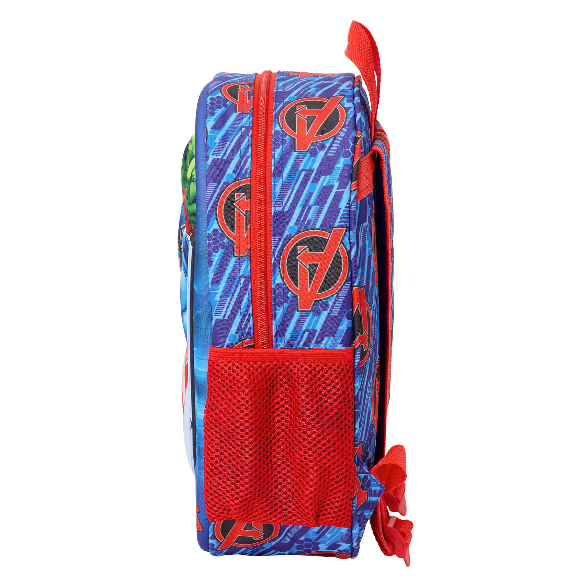 Sac à dos enfant The Avengers Rouge Bleu foncé 27 x 33 x 10 cm 3D