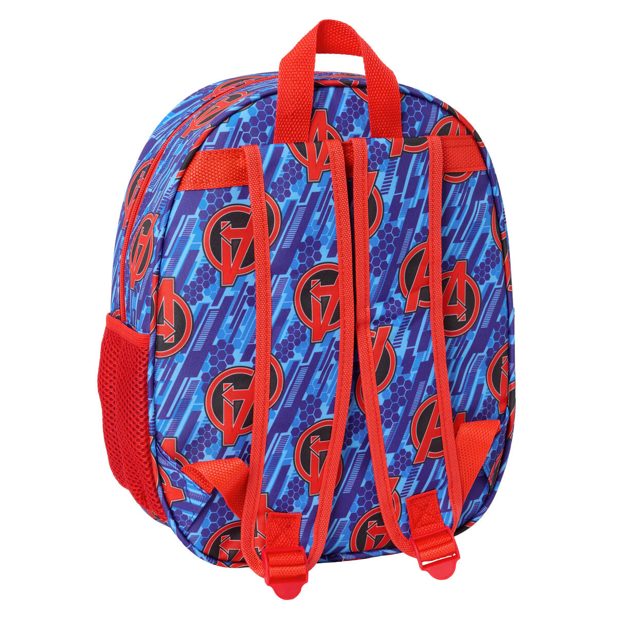 Sac à dos enfant The Avengers Rouge Bleu foncé 27 x 33 x 10 cm 3D