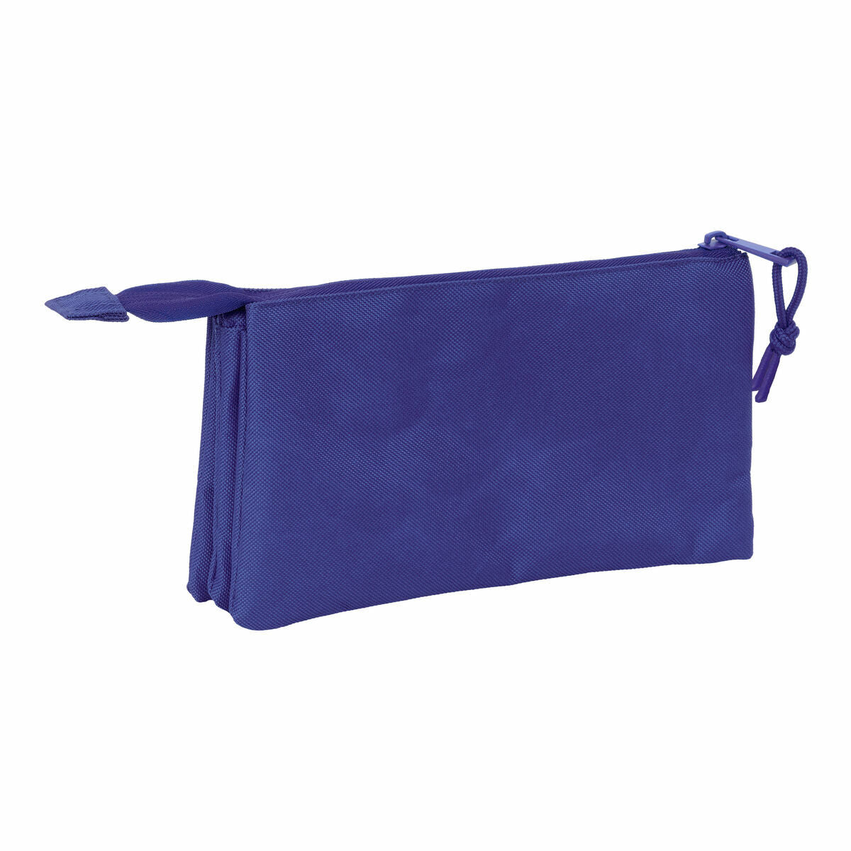 Trousse Fourre-Tout Triple Atlético Madrid Bleu foncé 22 x 12 x 3 cm