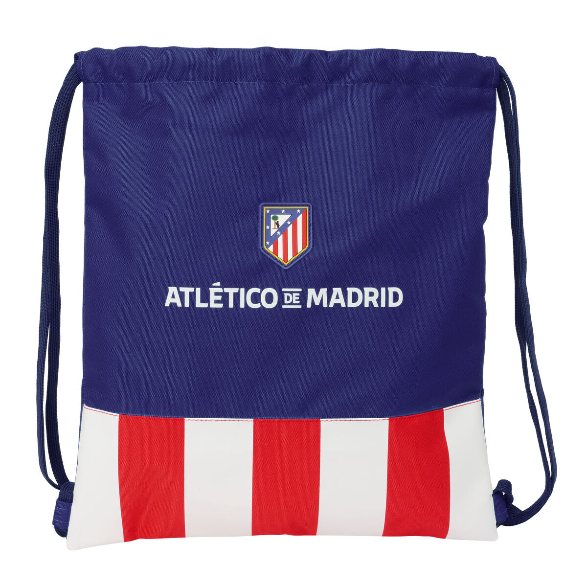 Sac à dos serré par des ficelles Atlético Madrid Bleu Blanc Rouge 35 x 40 x 1 cm