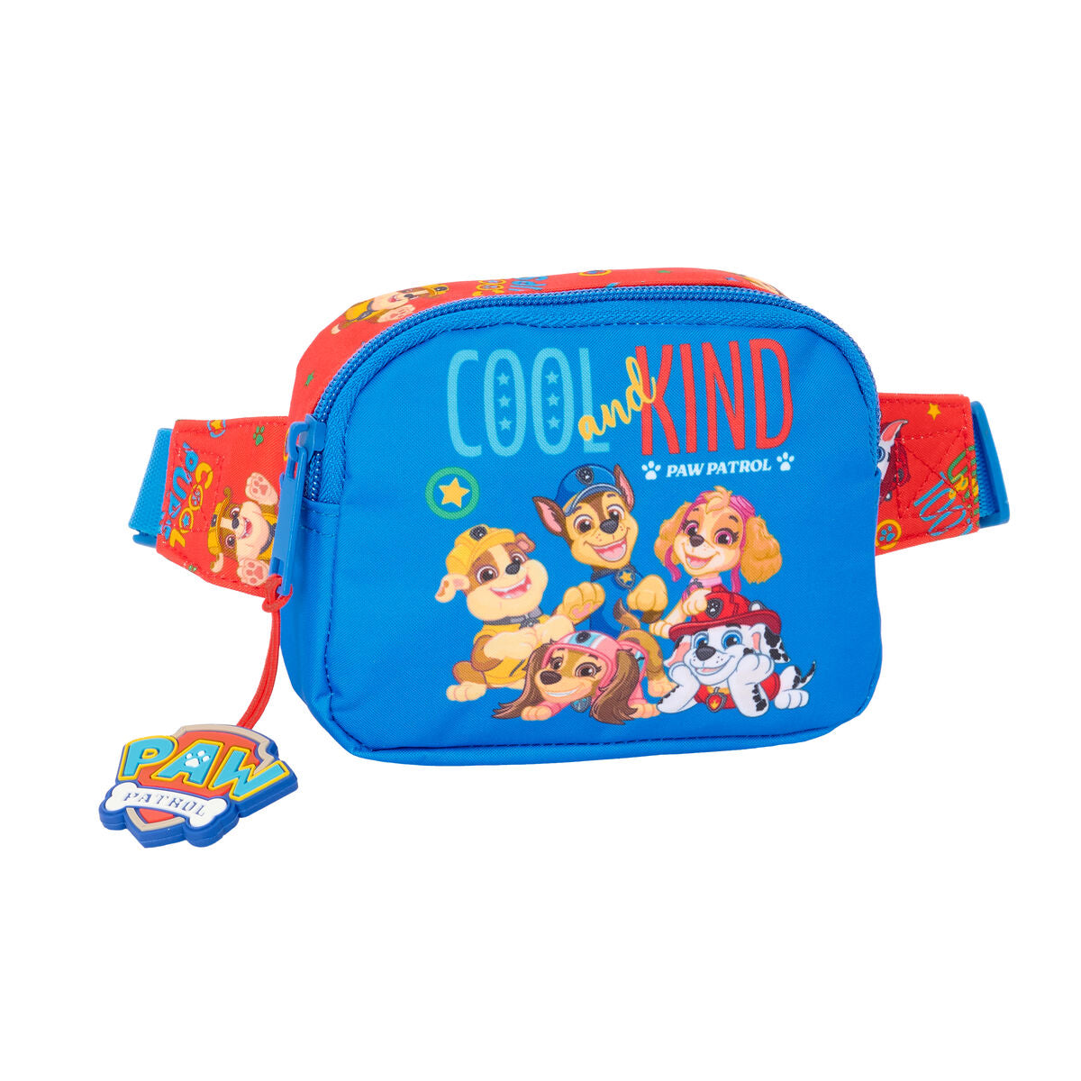 Sac banane The Paw Patrol Cool Bleu Rouge 14 x 11 x 4 cm