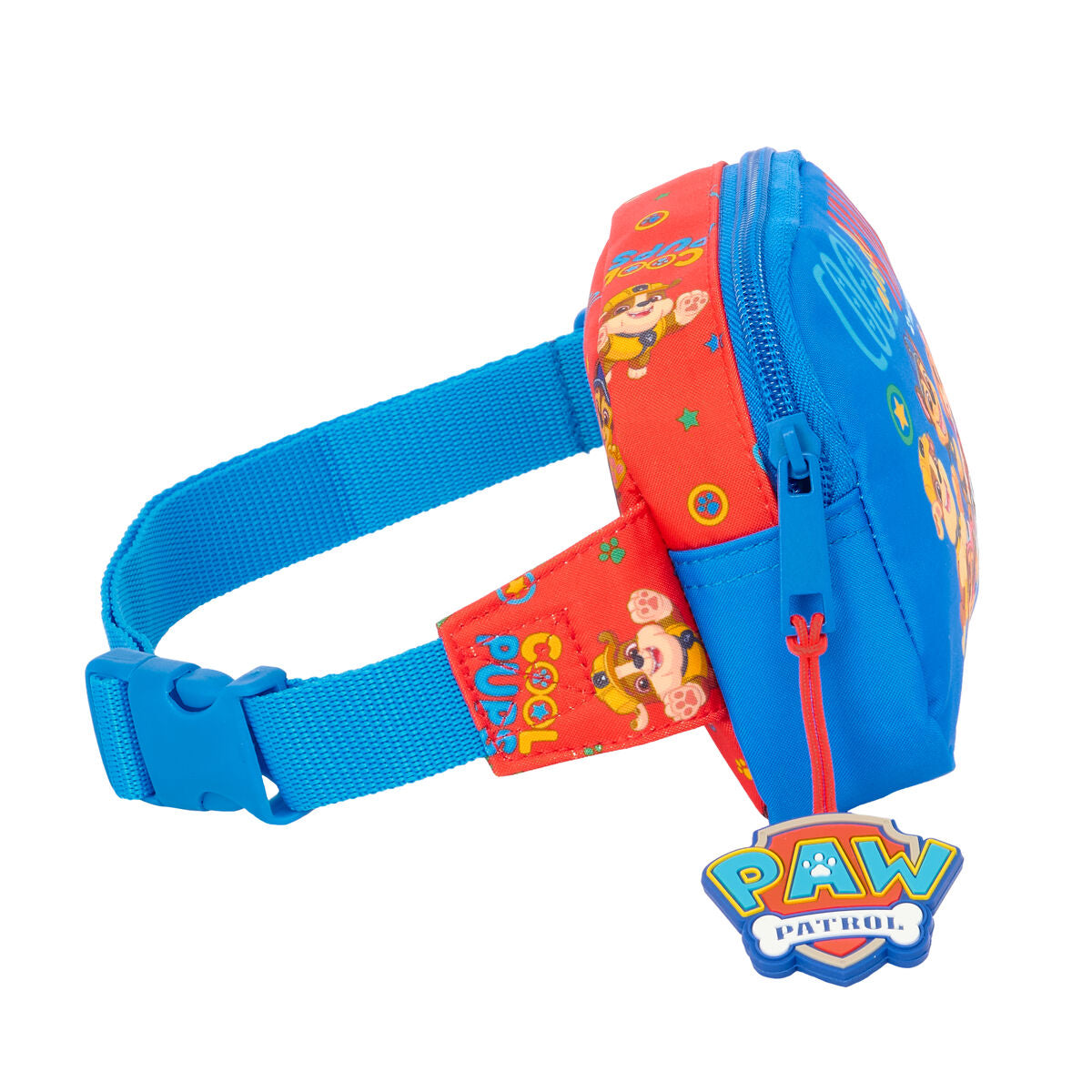 Sac banane The Paw Patrol Cool Bleu Rouge 14 x 11 x 4 cm