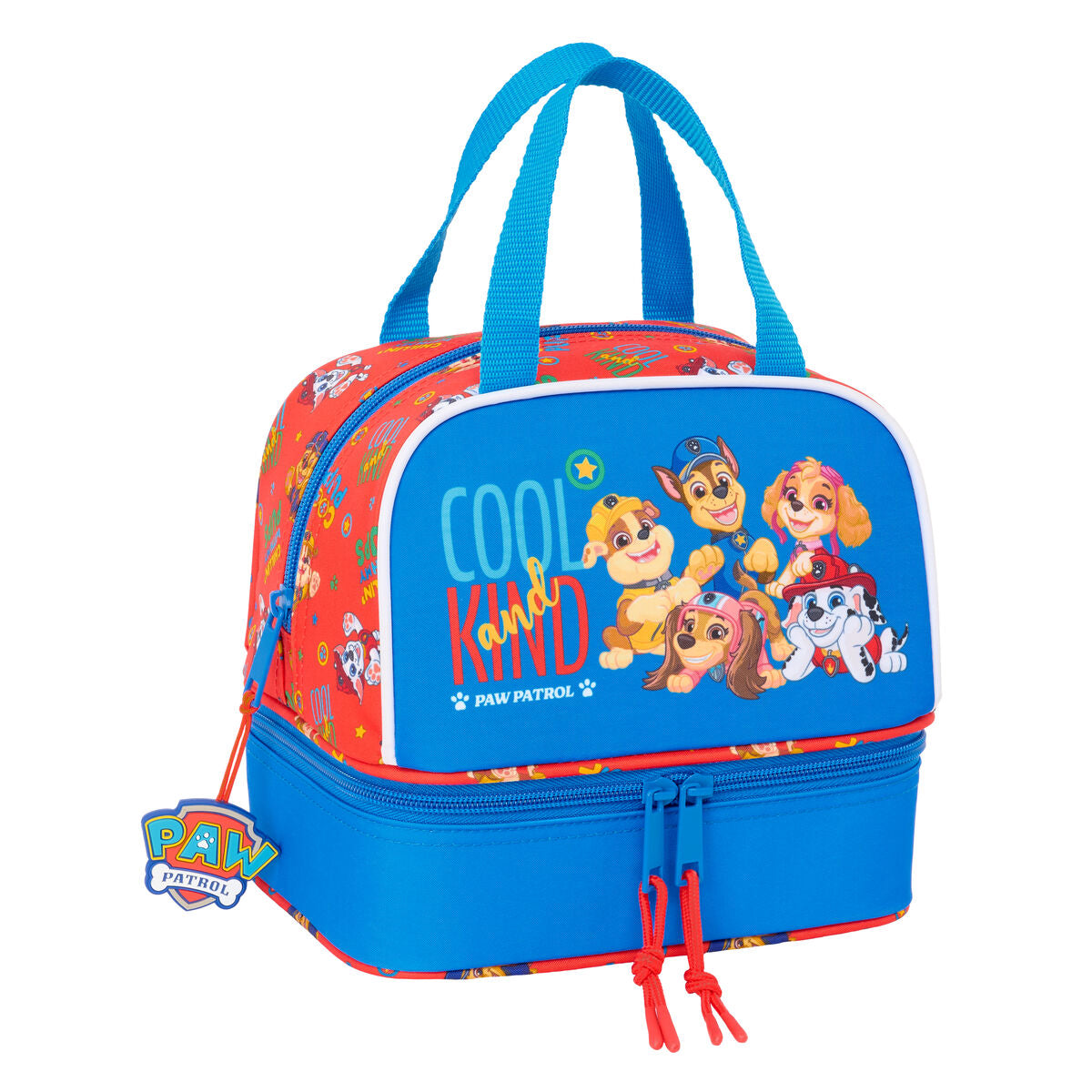 Sac glacière goûter The Paw Patrol Cool Bleu Rouge 20 x 20 x 15 cm