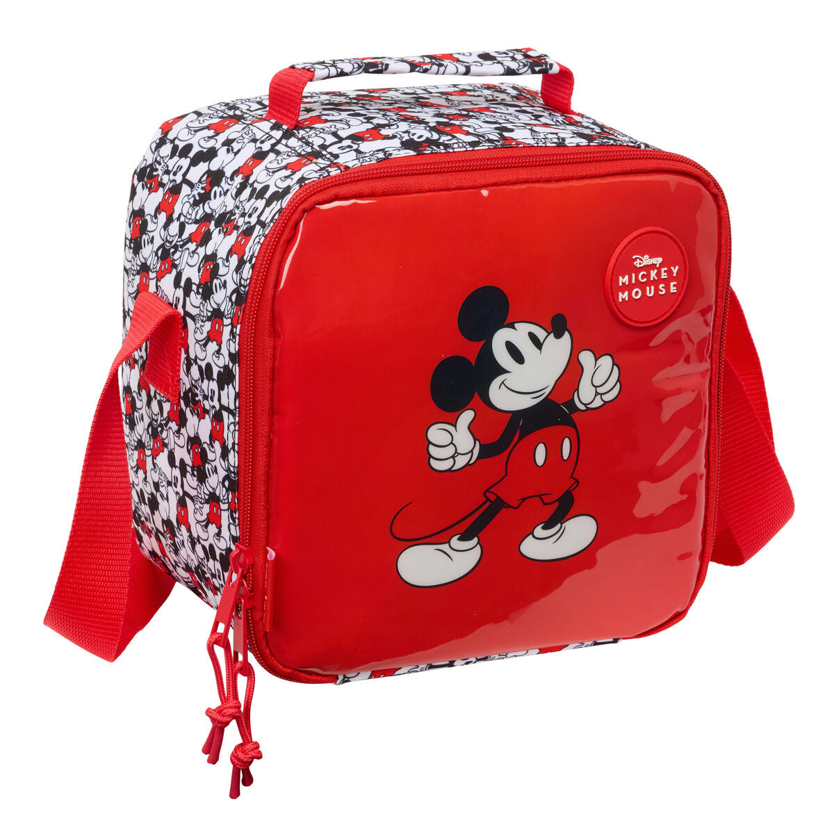 Sac glacière goûter Mickey Mouse Clubhouse Blanc Rouge 20 x 20 x 15 cm
