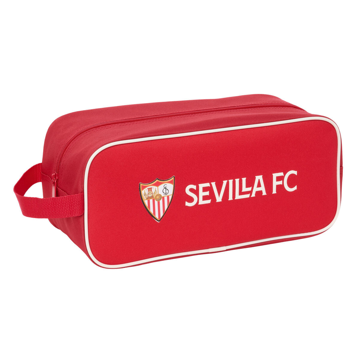 Range-Chaussures de Voyage Sevilla Fútbol Club Rouge 34 x 15 x 14 cm Résistant à l'eau