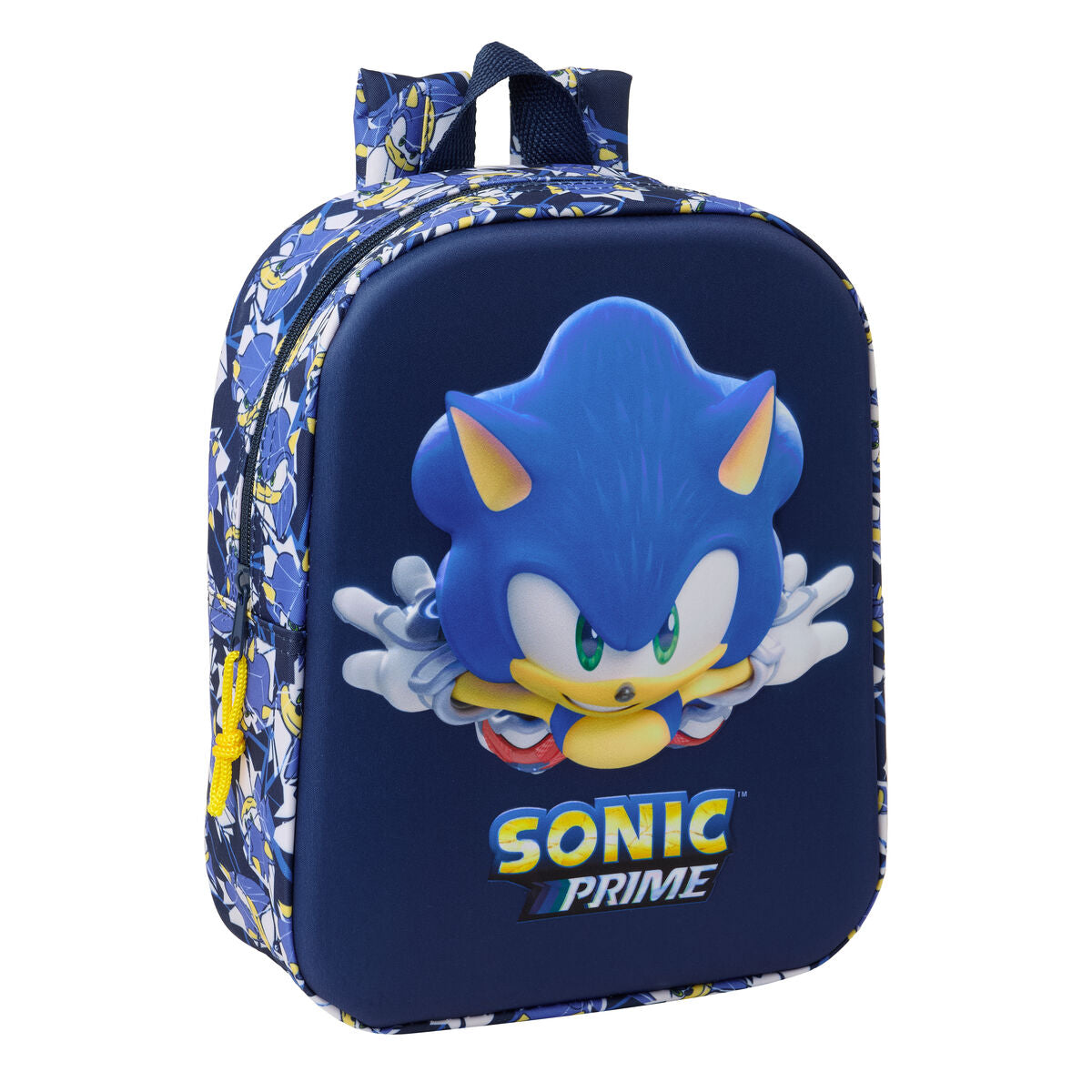 Cartable Sonic City Bleu 22 x 27 x 10 cm