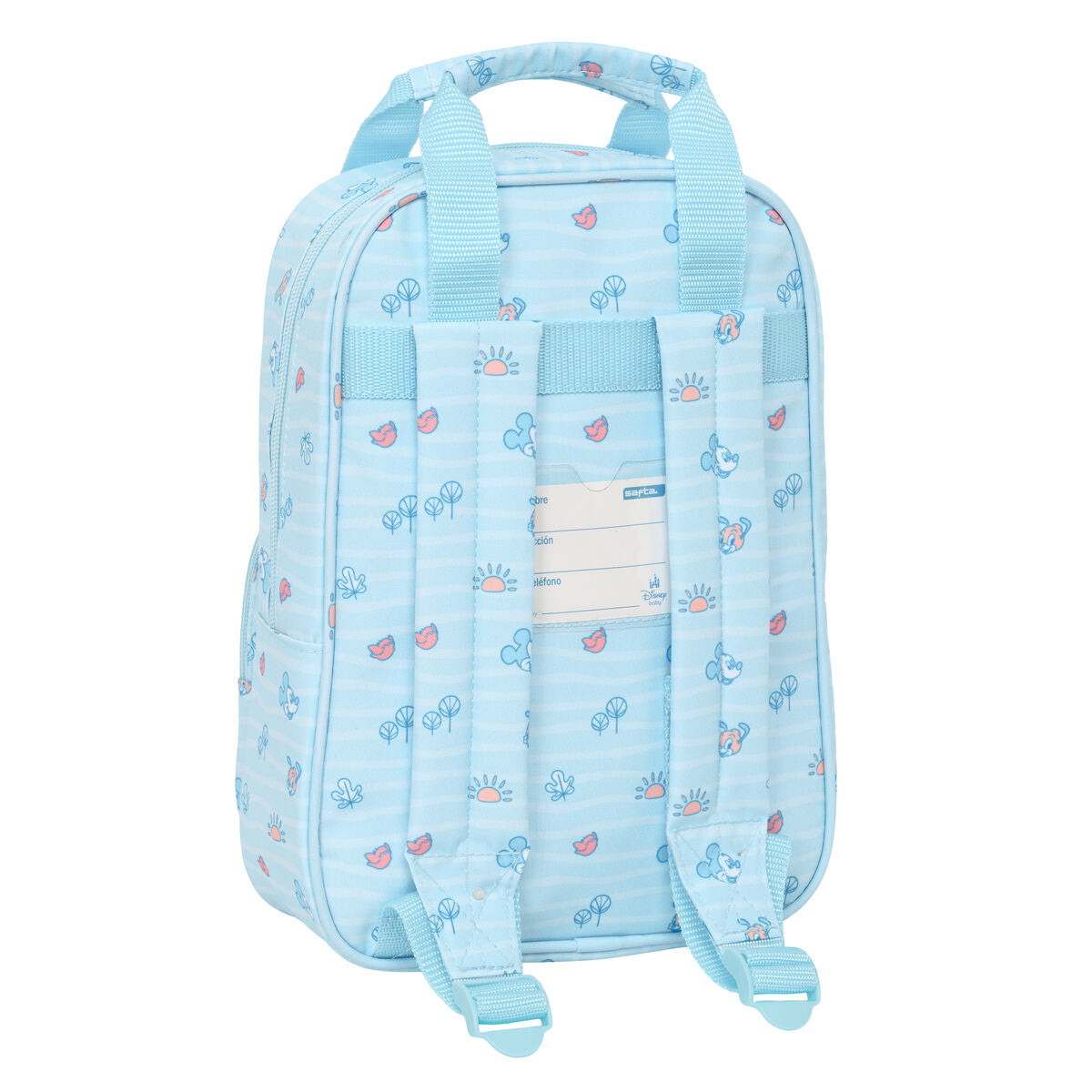 Sac à dos enfant Mickey Mouse Clubhouse Baby Bleu clair 20 x 28 x 8 cm