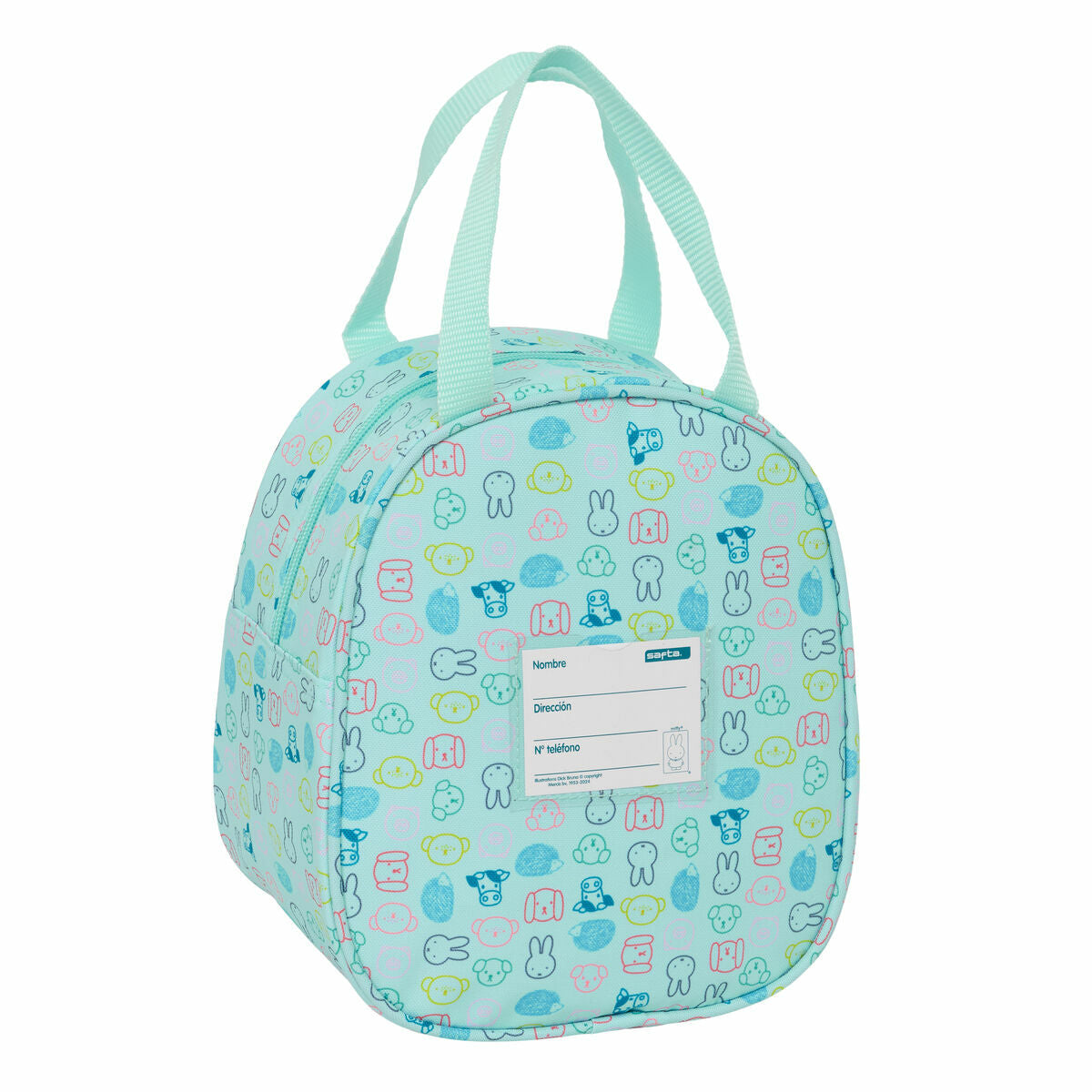 Sac glacière goûter Miffy Friends Bleu 19 x 22 x 14 cm