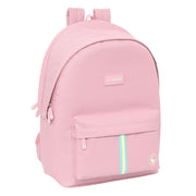 Sac à Dos pour Portable et Tablette avec Sortie USB El Ganso Basics Rose