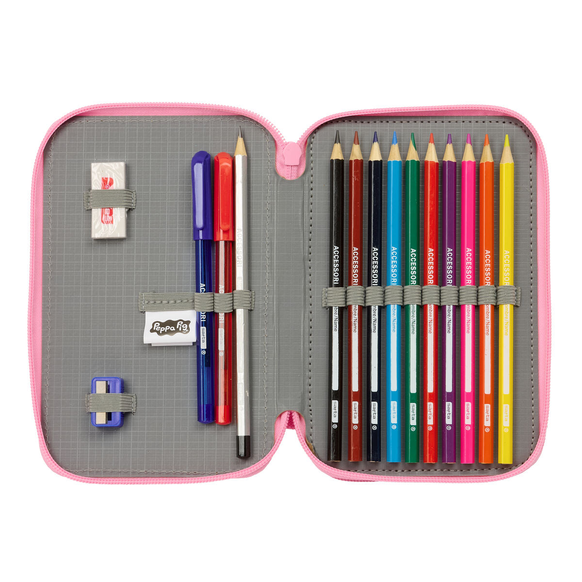 Fourre-tout Peppa Pig Baby pig Multicouleur 12.5 x 19.5 x 4 cm 29 Pièces