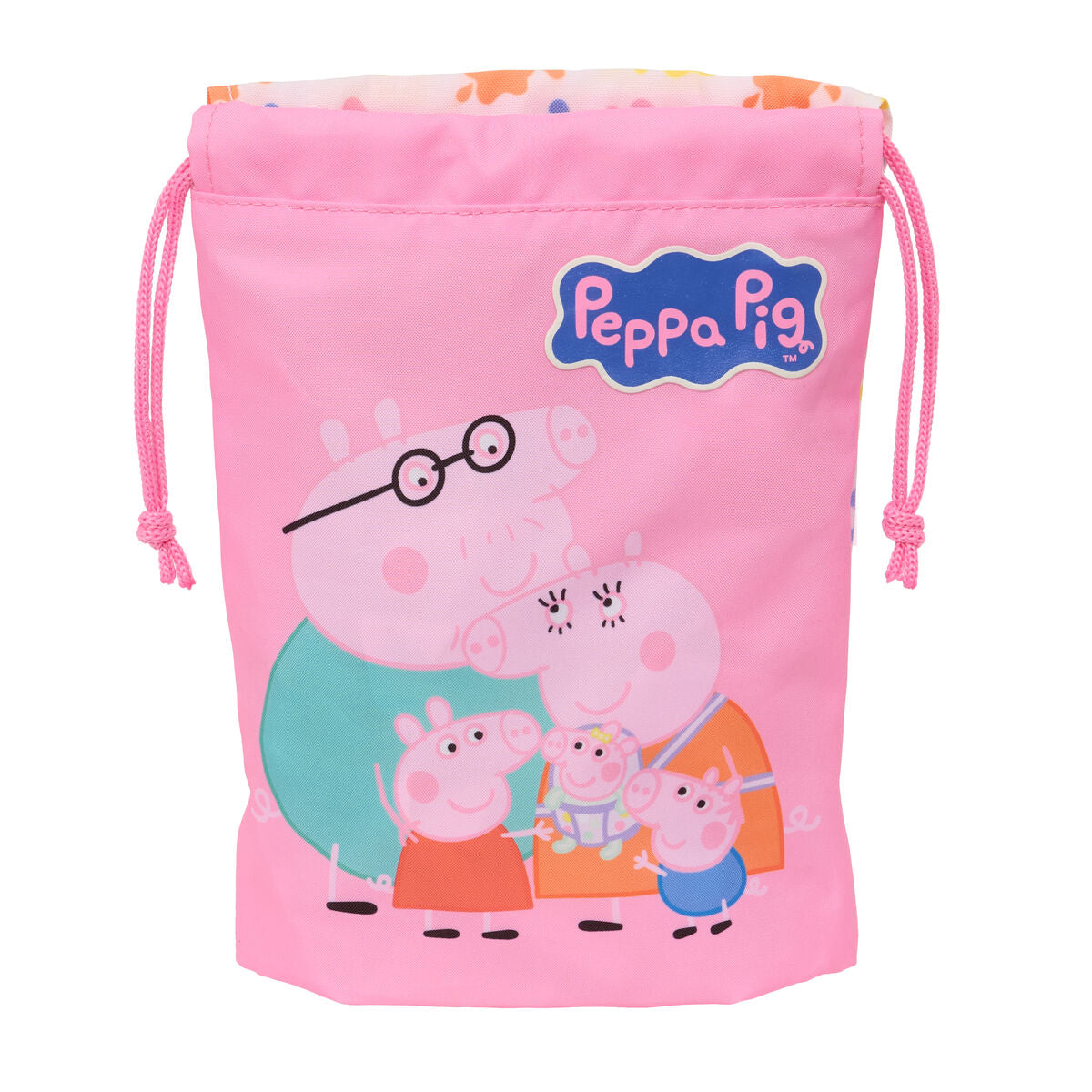 Sac glacière goûter Peppa Pig Baby pig Multicouleur