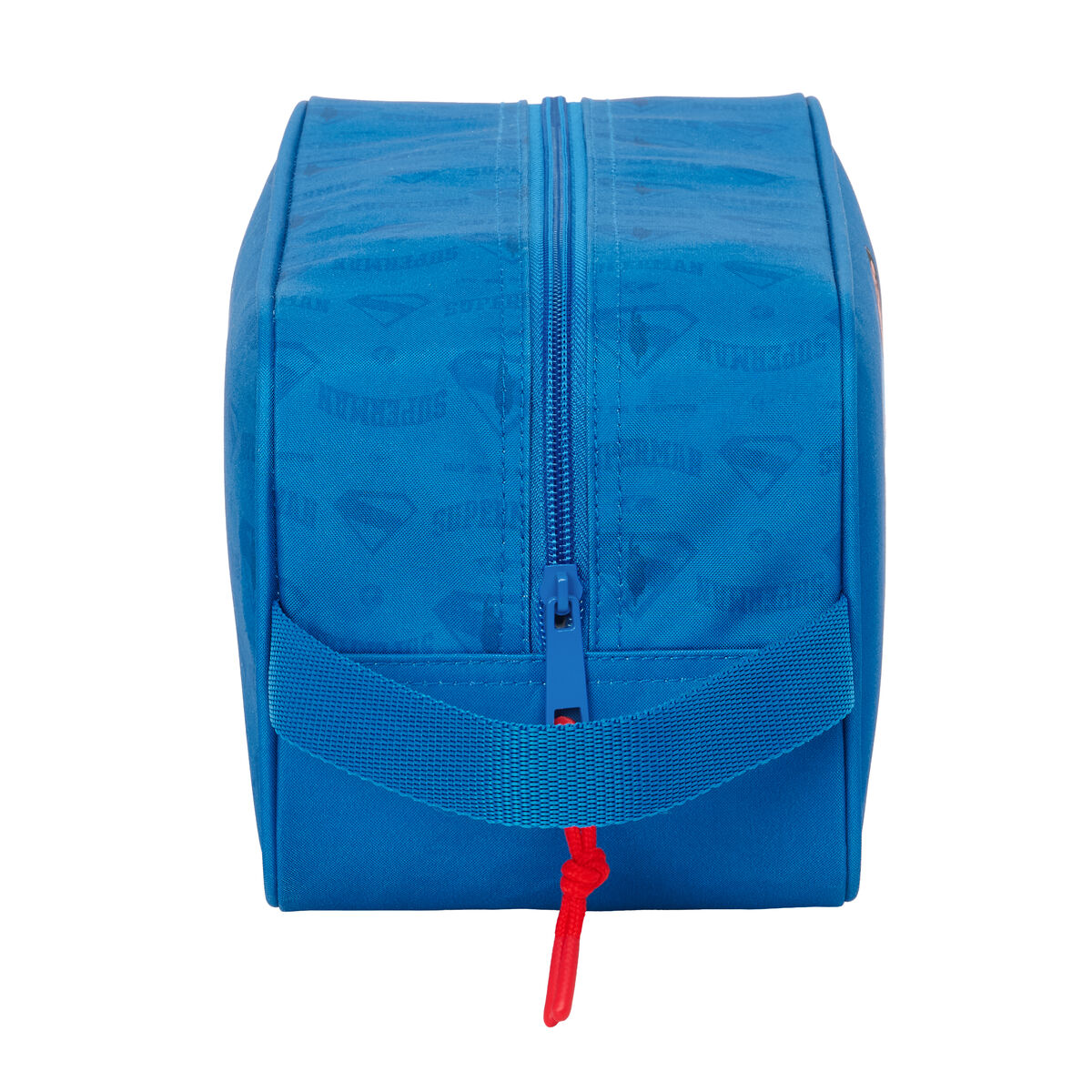 Range-Chaussures de Voyage Superman Bleu 29 x 15 x 14 cm