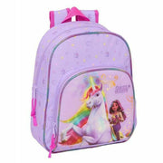 Cartable Unicorn Academy Lila 28 x 34 x 10 cm
