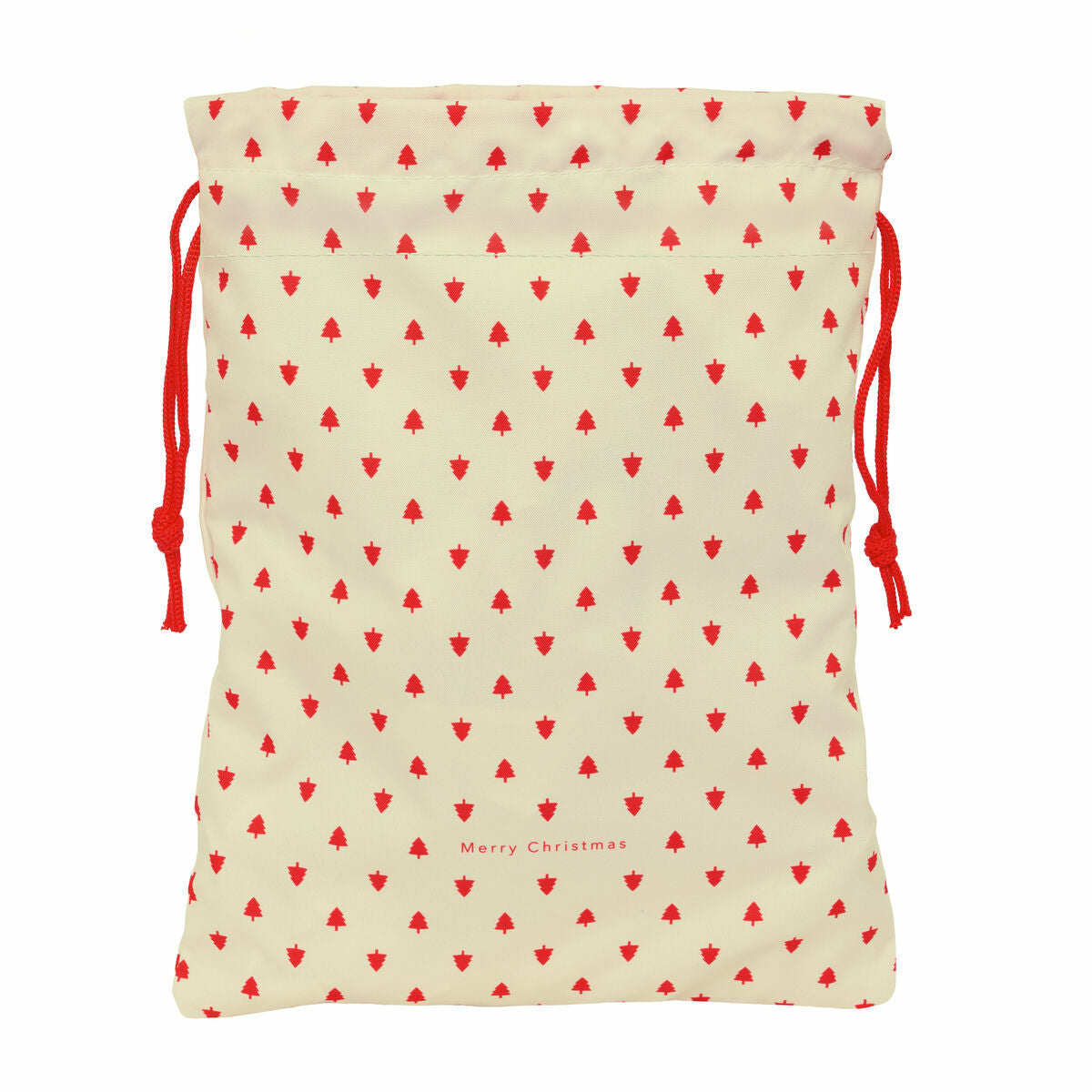 Sac à dos serré par des ficelles Safta Beige 26 x 34 x 1 cm