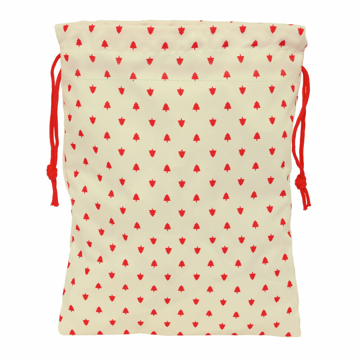 Sac à dos serré par des ficelles Safta Beige 26 x 34 x 1 cm