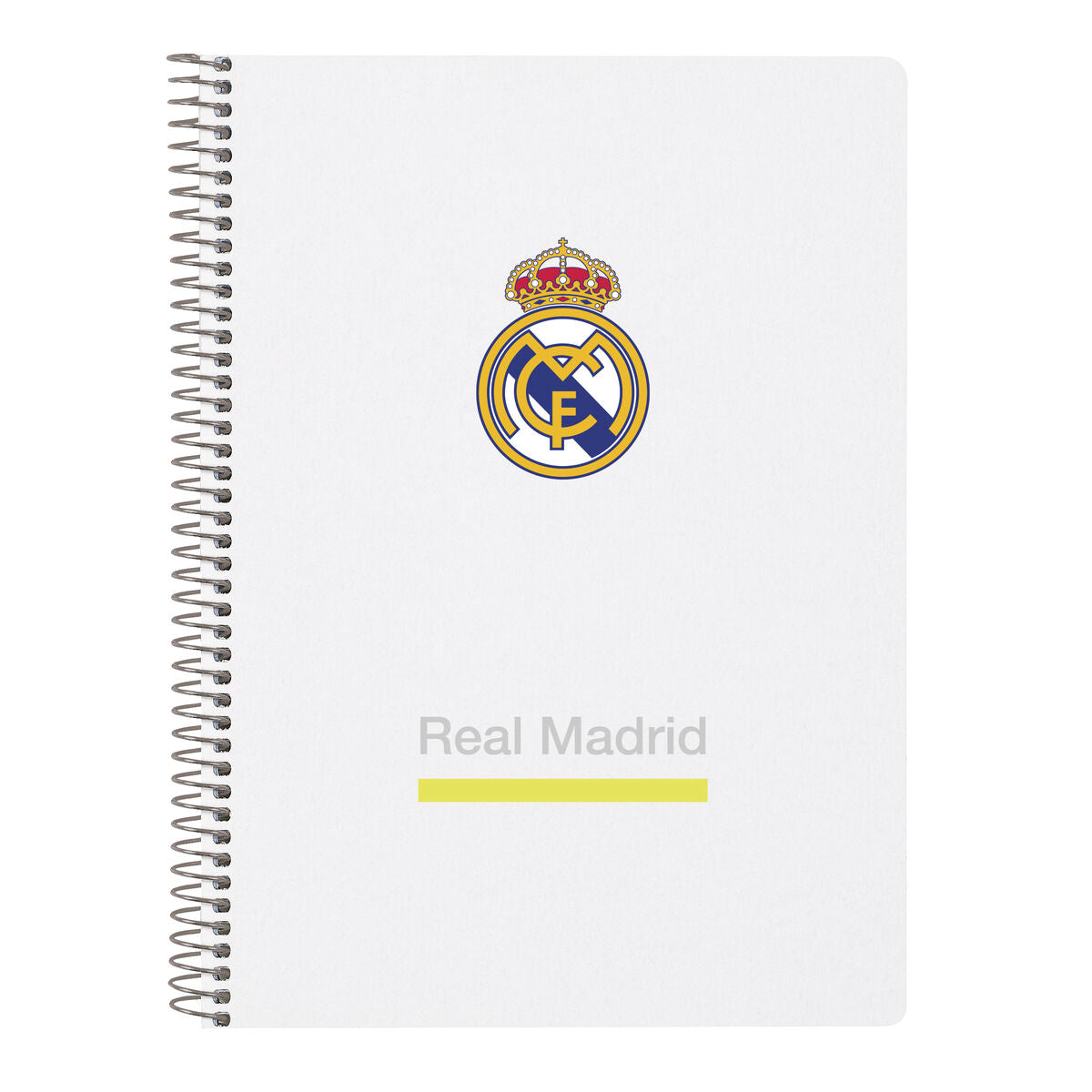 Carnet Real Madrid C.F. Blanc A5 80 Volets