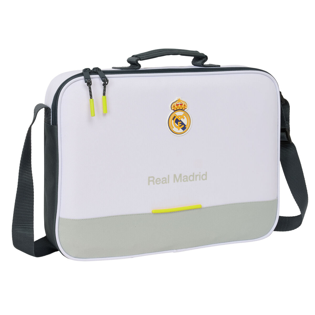 Cartable Real Madrid C.F. Blanc 38 x 28 x 6 cm
