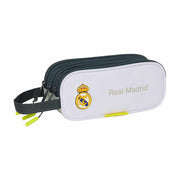 Trousse Fourre-Tout Triple Real Madrid C.F. Blanc