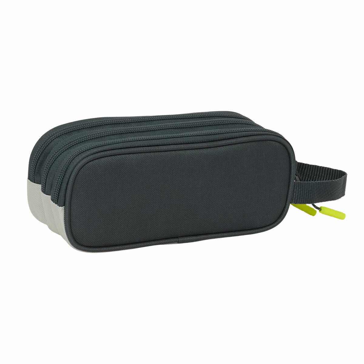 Trousse Fourre-Tout Triple Real Madrid C.F. Blanc