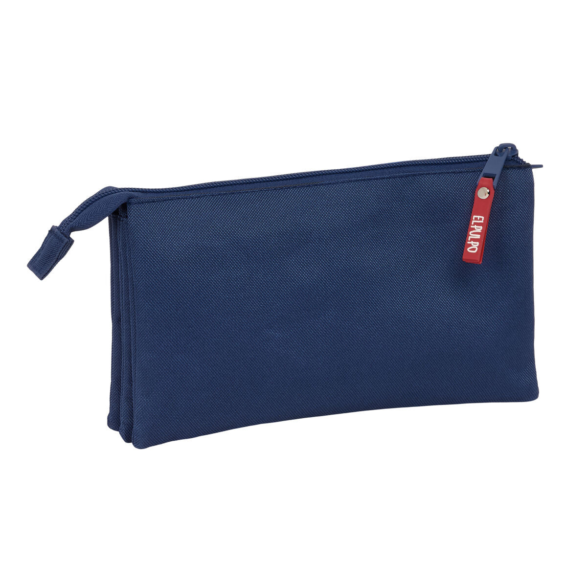 Trousse Fourre-Tout Triple El Pulpo Blue marine 22 x 12 x 3 cm