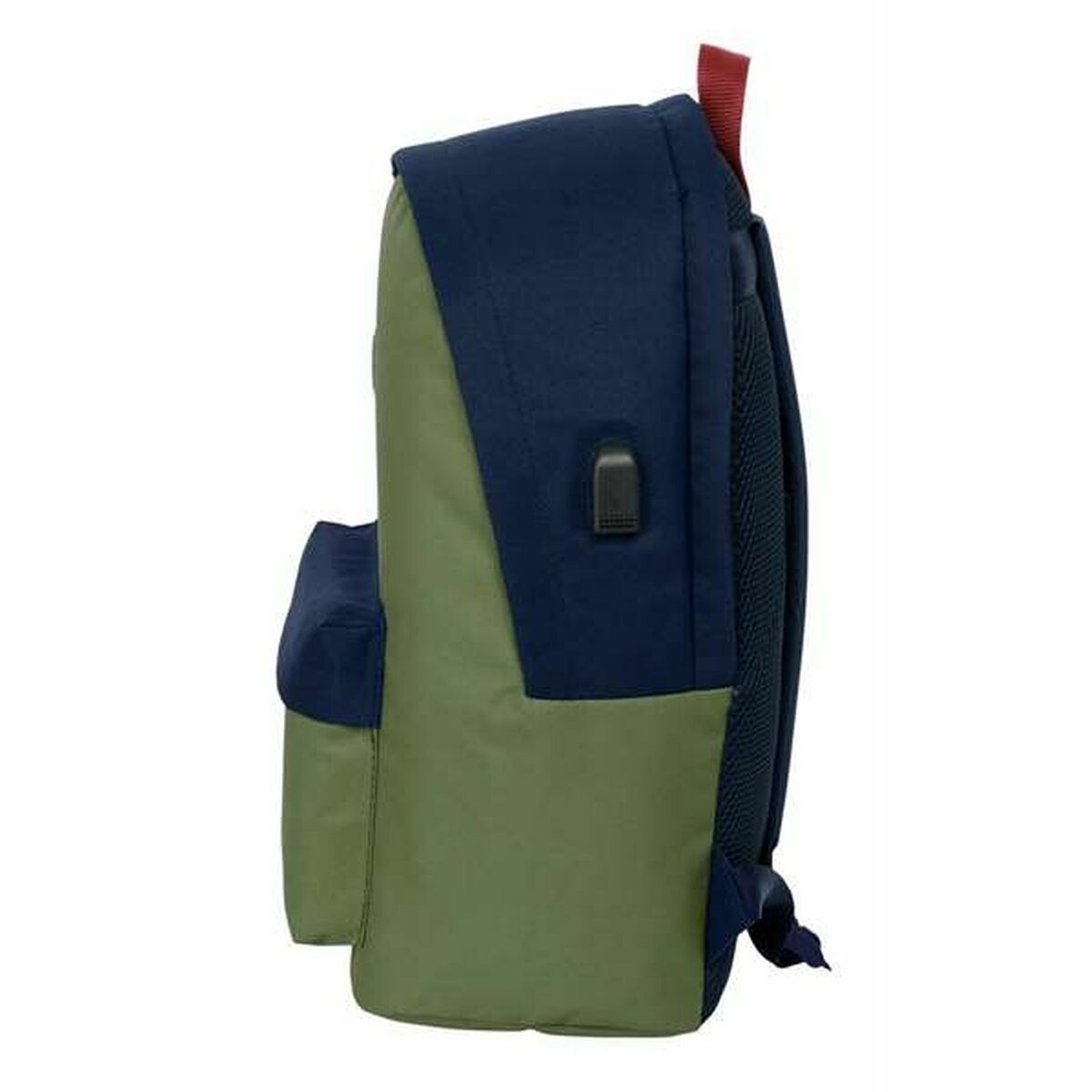 Cartable El Pulpo   Blue marine Kaki 31 x 44 x 18 cm
