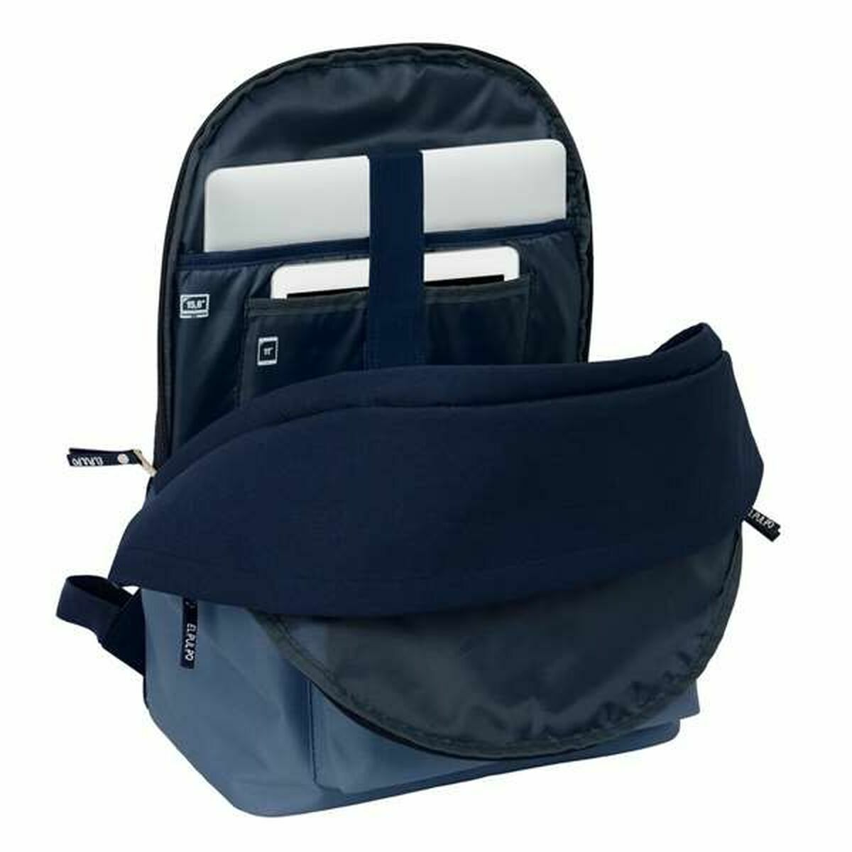 Cartable El Pulpo   Bleu Blue marine 31 x 44 x 18 cm