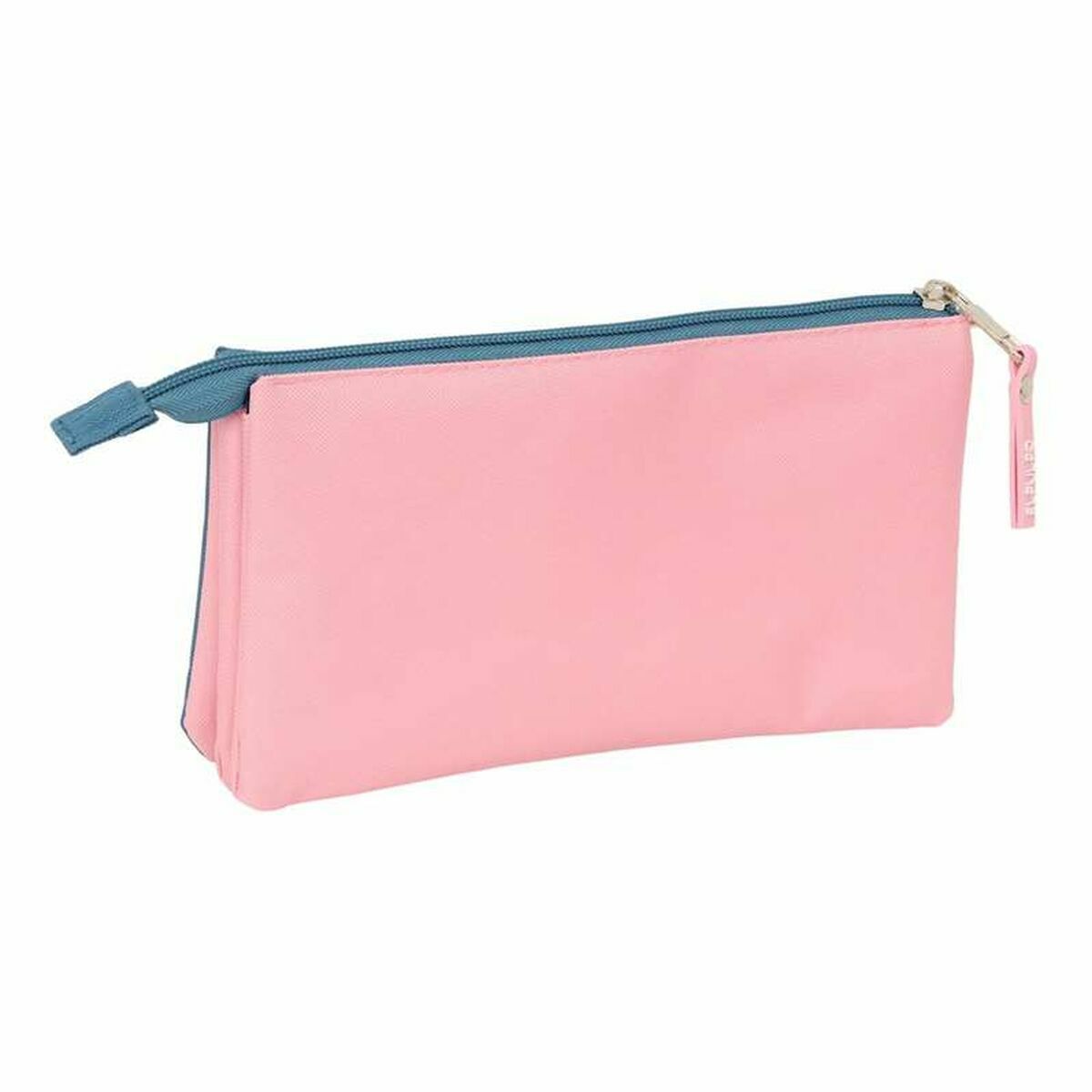 Trousse Fourre-Tout Triple El Pulpo   Bleu Rose 22 x 12 x 3 cm