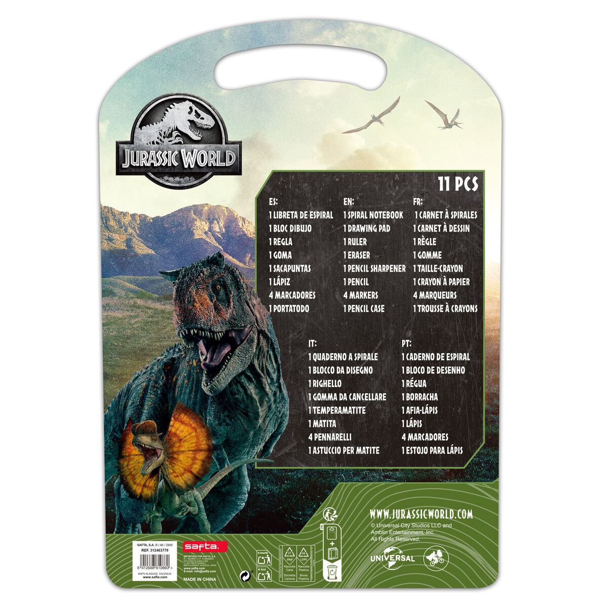 Portemines Jurassic World