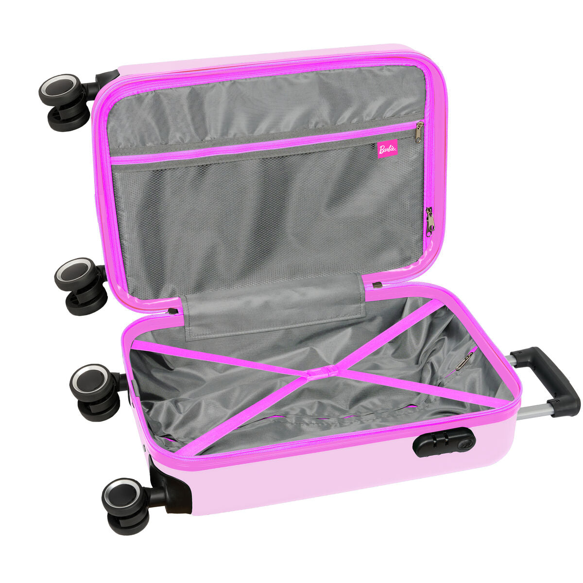 Cartable Barbie barbie Rose Celeste 34,5 x 55 x 20 cm