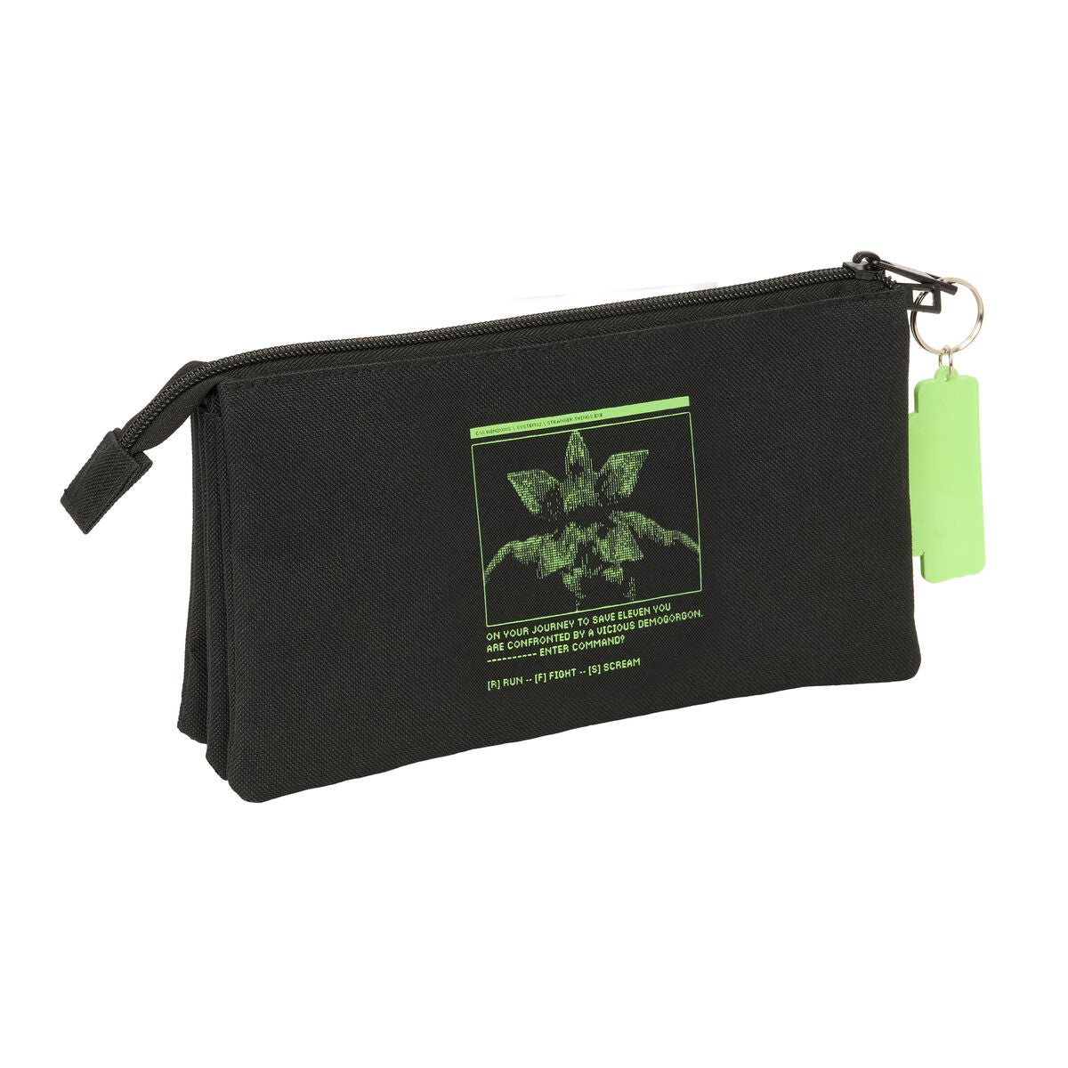 Fourre-tout Stranger Things Noir 22 x 12 x 3 cm