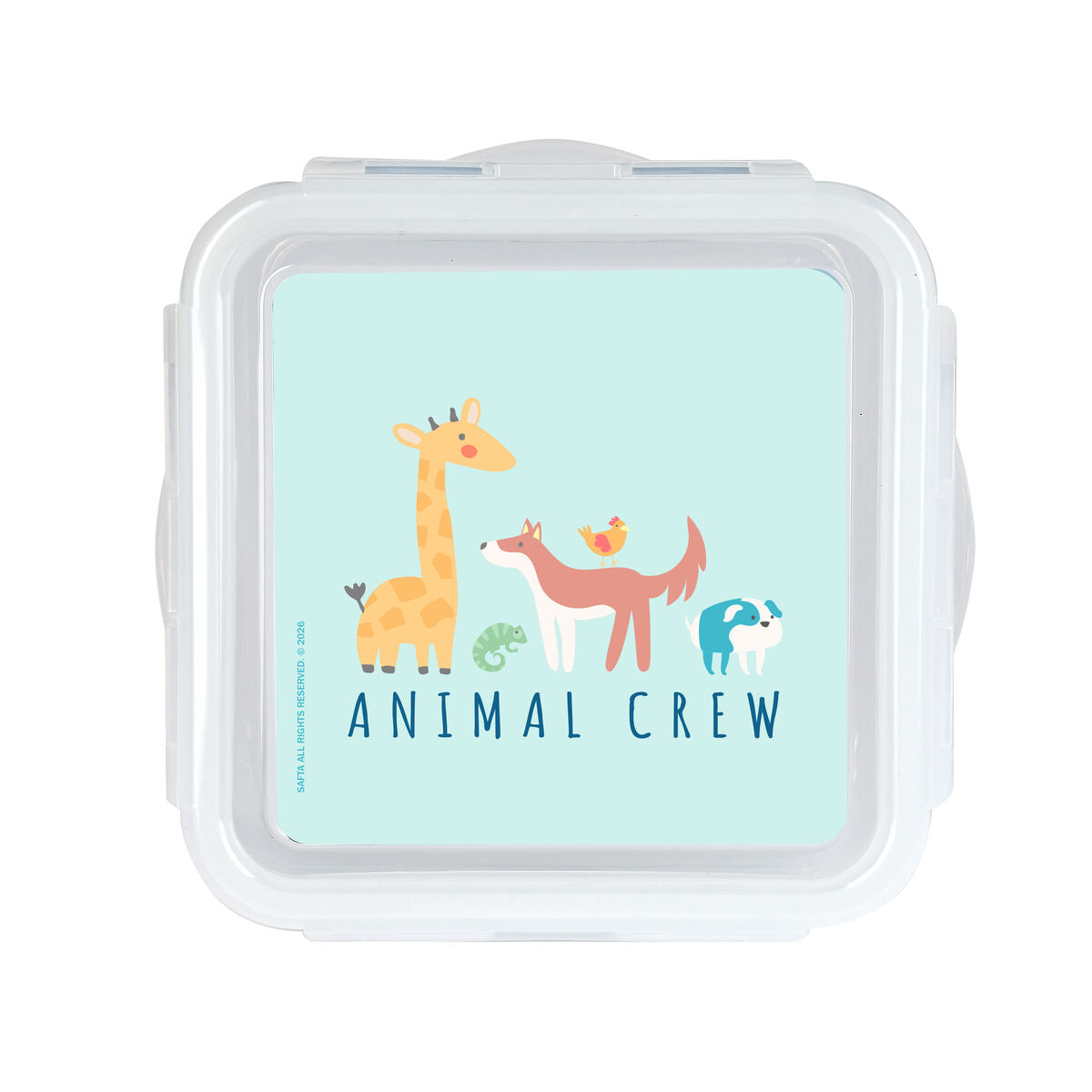 Boîte à lunch Safta Pandi Bleu Polyuréthane Enfant