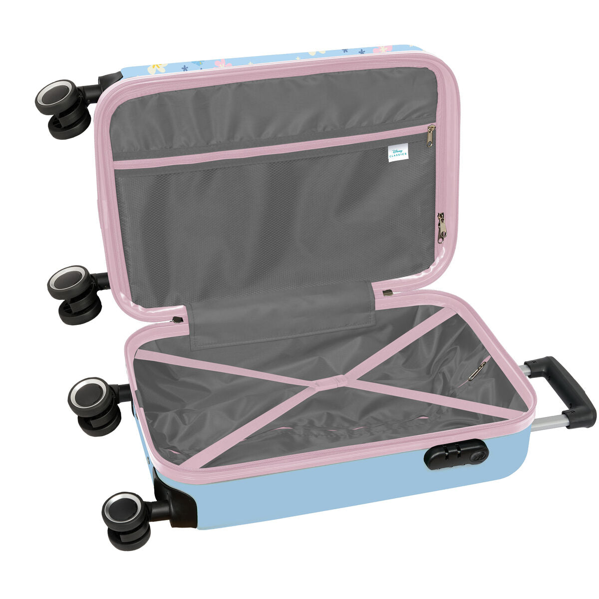 Trolley de Cabine Stitch HAPPY Celeste 20'' 20 L 34,5 x 55 x 20 cm