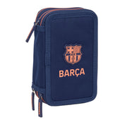 Fourre-tout F.C. Barcelona Blue marine 12,5 x 19,5 x 5,5 cm 37 Pièces