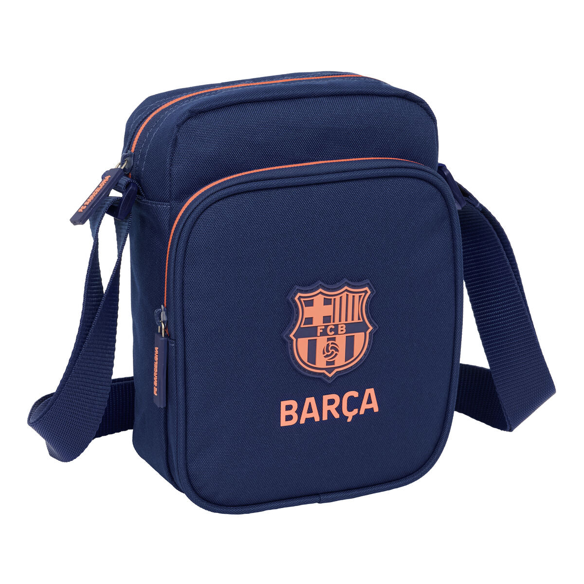 Sac à Bandoulière F.C. Barcelona Blue marine 16 x 22 x 6 cm
