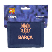Portefeuille F.C. Barcelona Blue marine 12,5 x 9,5 x 1 cm